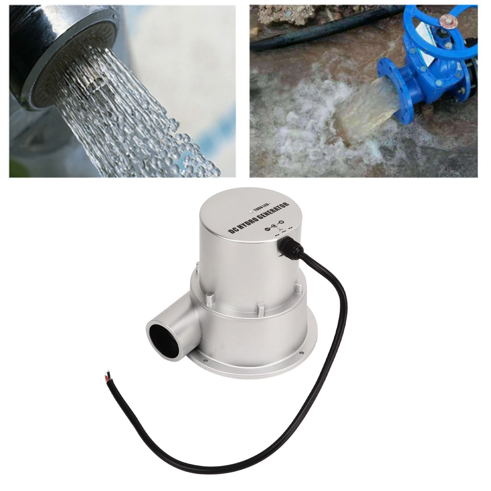 

Water Turbine Hydroelectric Generator Permanent Magnet Brushless Motor Small Water Force Hydro Generator Water Hydro Generator
