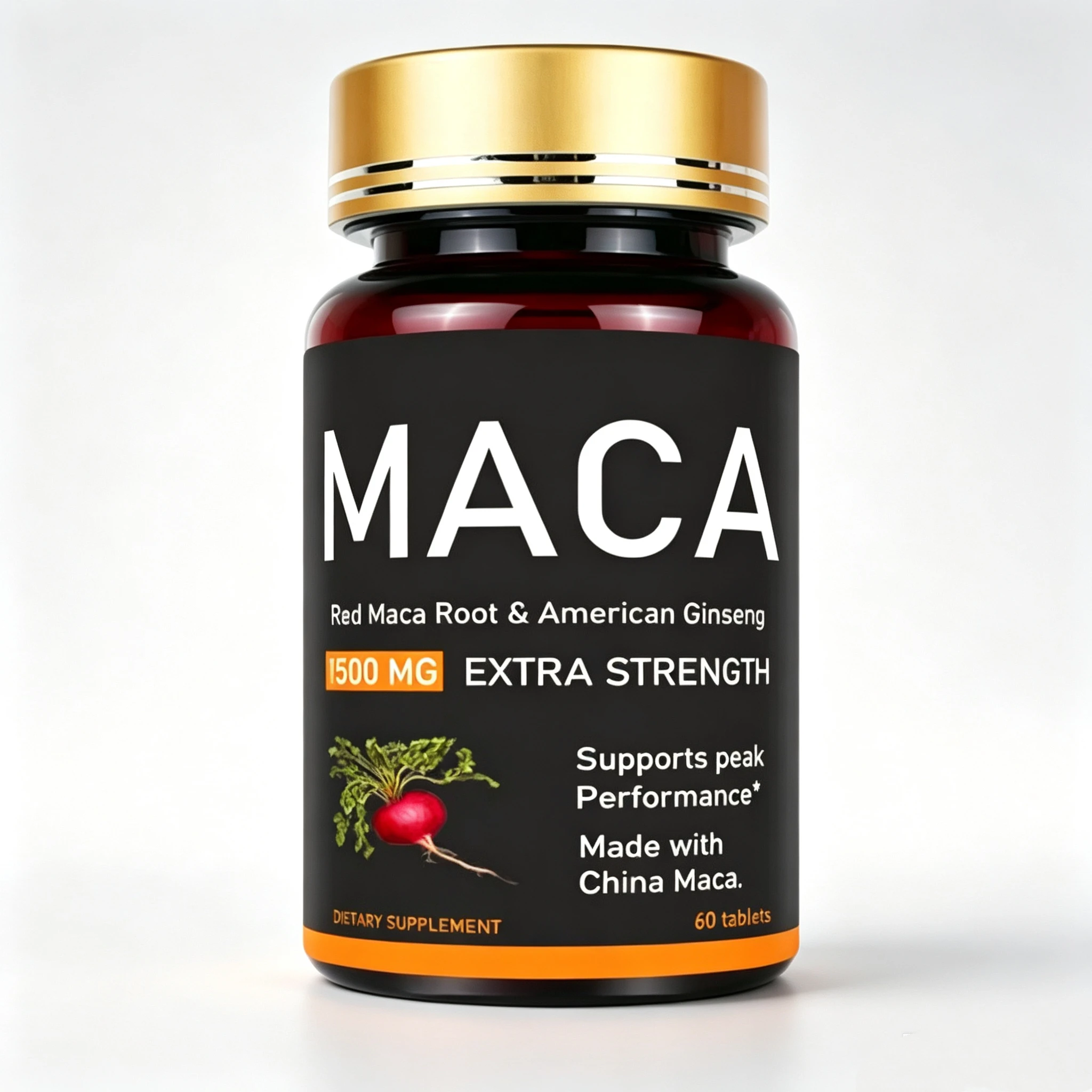 Original Ashwagandha, Ginseng& Maca Tablets, Male Supplement, Immunity Capsules for Men