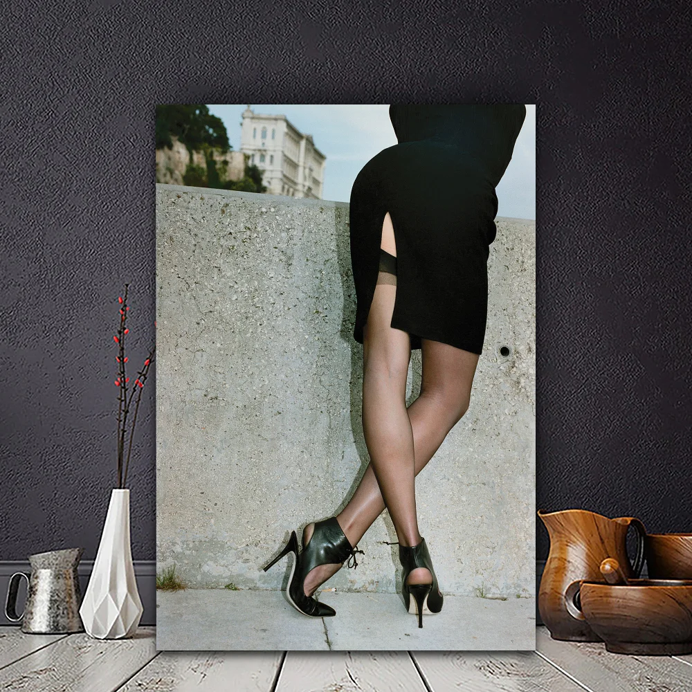 Helmut Newton التصوير الفوتوغرافي ملصقات خمر ، ديكور غرفة خمر لزجة ، مقهى بار منزلي