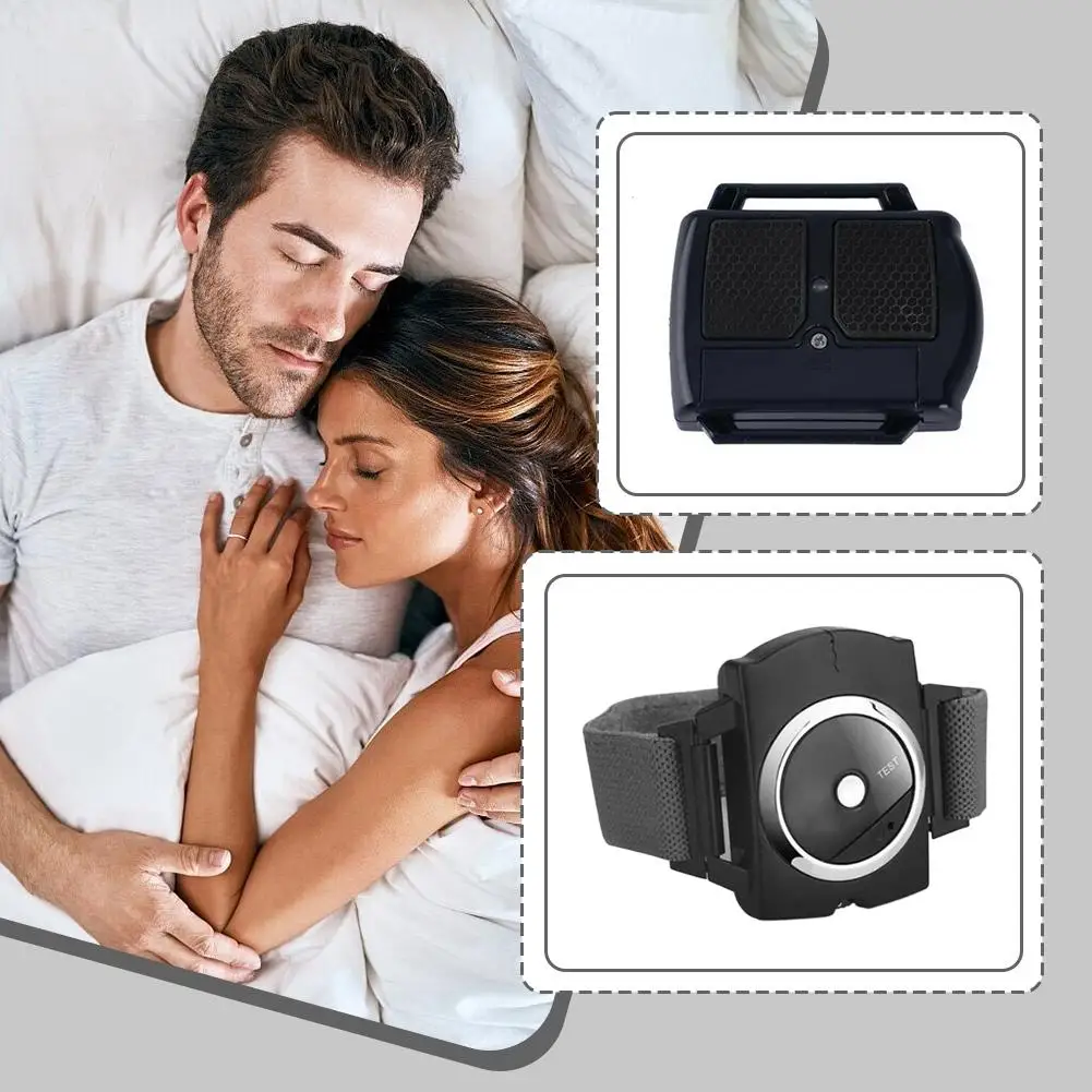

Anti Snoring Device Stop Snoring Intelligent Anti Ronquidos Wristband Watch Best Solution for Sleep Anti Snoring Aid Effectively