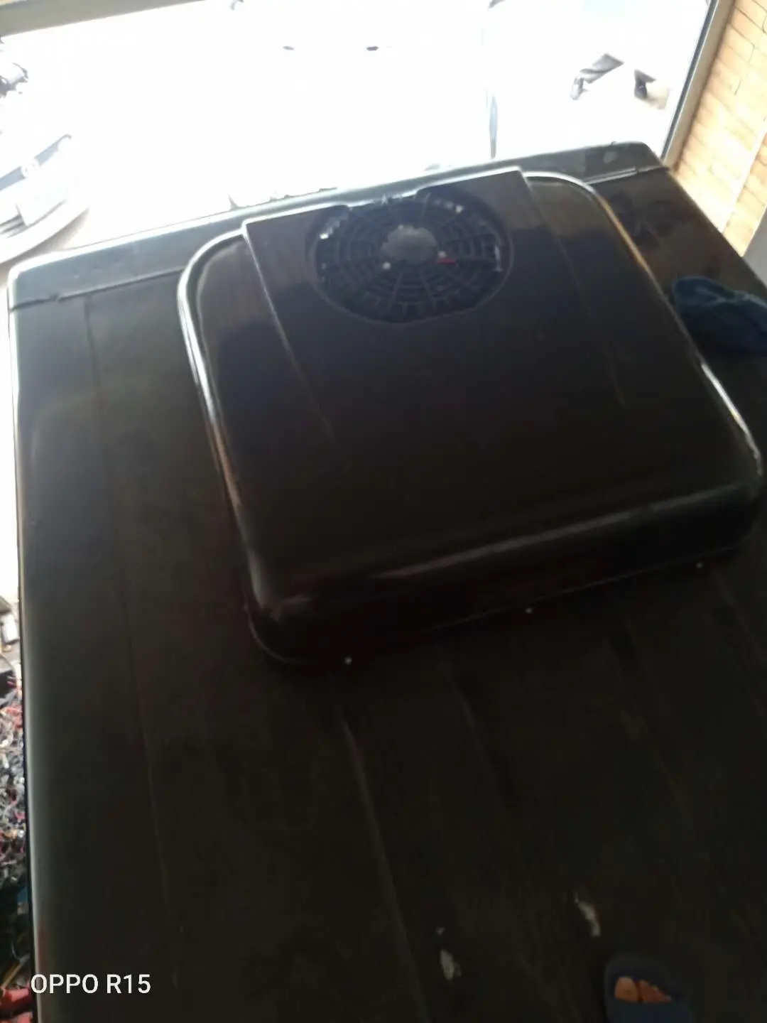 مكيف الهواء الكهربائي بنظام A/C بقوة بطارية القافلة #6