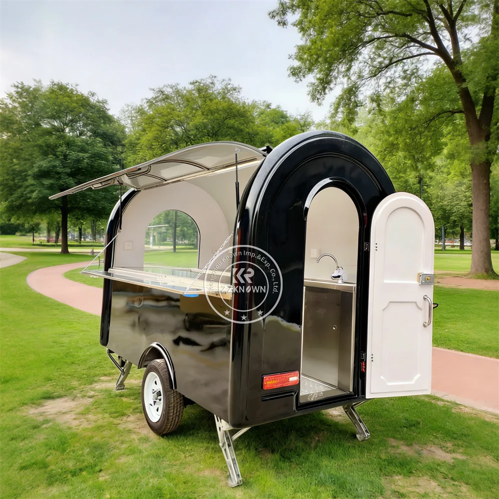 

Недорогой, настраиваемый, готовый к эксплуатации прицеп для общественного питания, роскошный коммерческий кухонный фургон, мобильный фудтрак, полностью оборудованный.