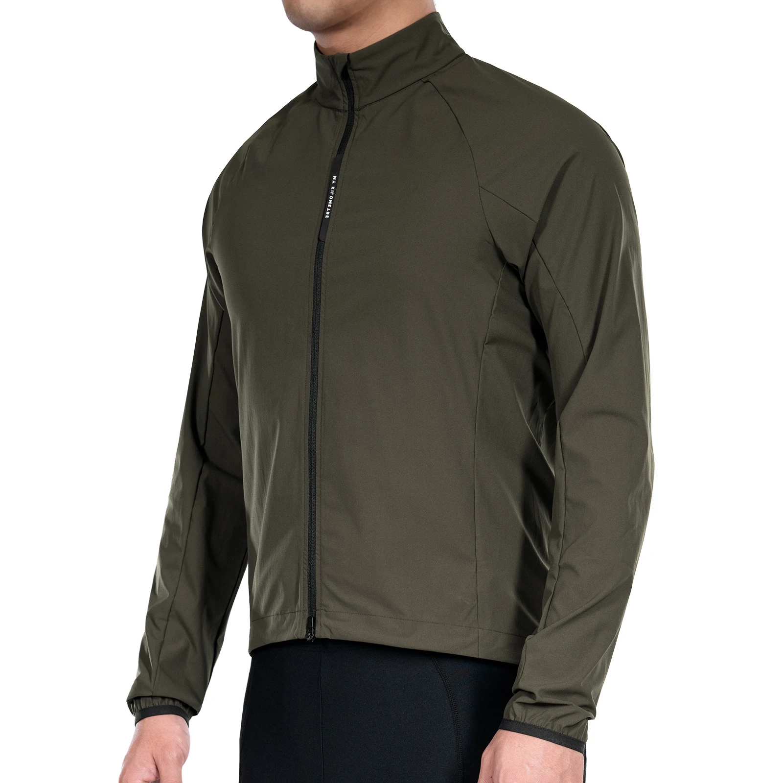 MY KILOMETRE Frühling Herren Radsport-Windjacke Kies Herren Fahrrad Windschutzscheibe Jacke Winddichte Jacke Packbare Fahrrad-Windjacke