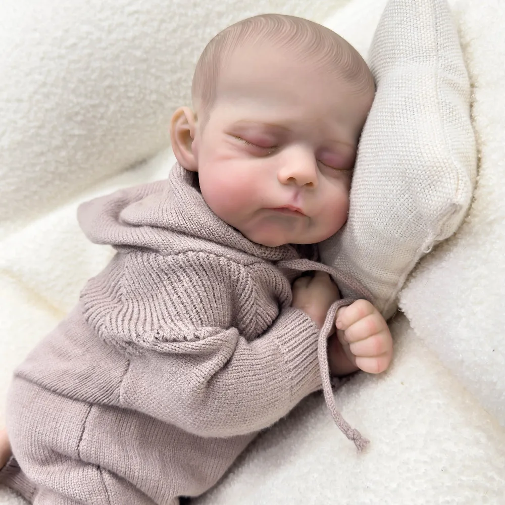 

19inch New Arrival Reborn Baby Doll Erica Soft Body Lifelike Real Looking Baby Dolls Multi-layers Painting 3D Skin Muñeca Bebé