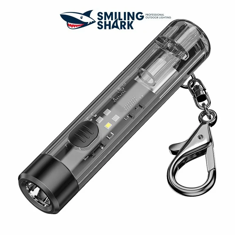 Mini Flashlight Keychain Light Super Rechargeable Bright Flashlight Fashion Portable Flashlight Outdoors