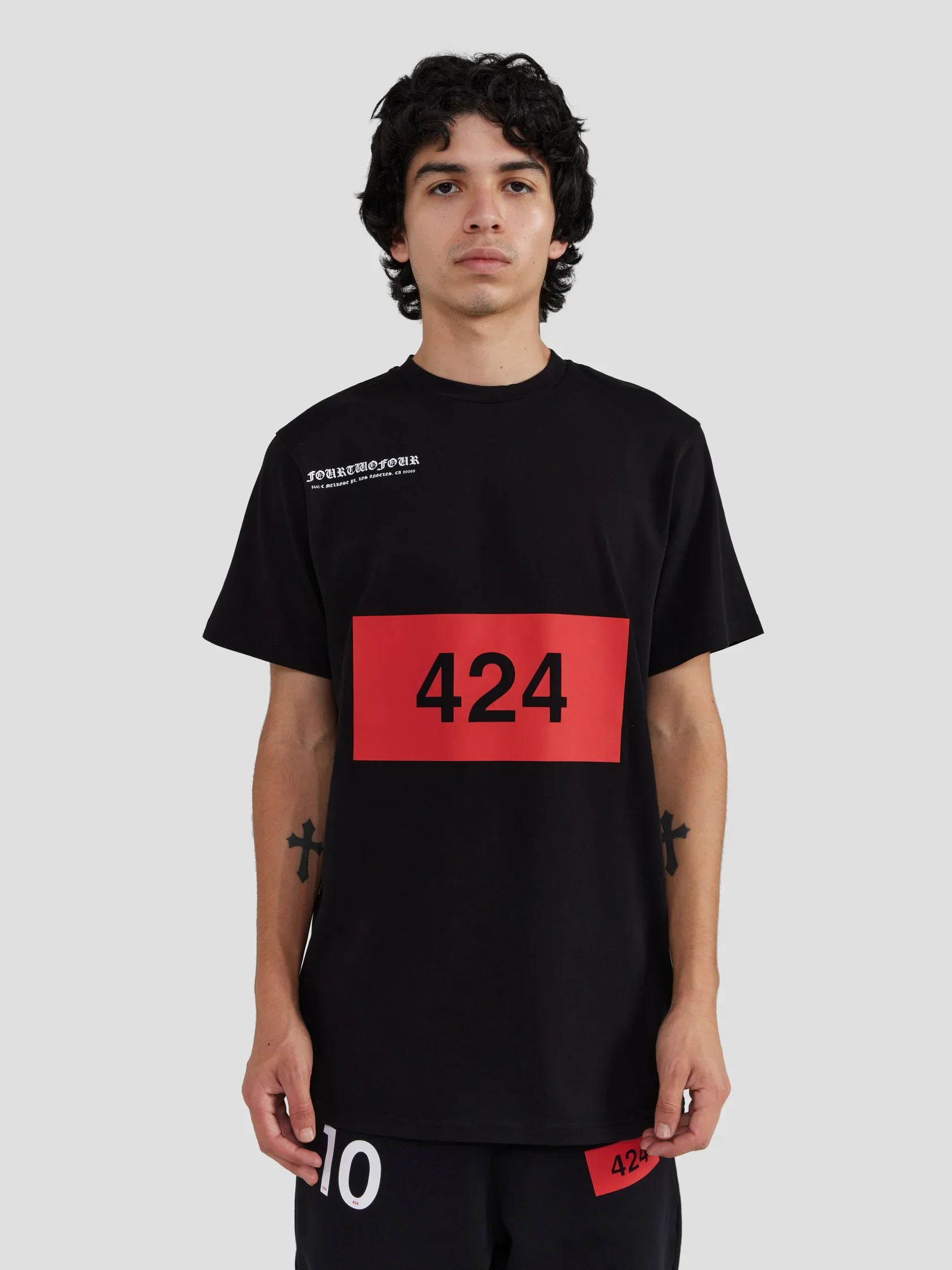 424 On Fairfax FourTwoFour on Fairfax Guillermo t shirt tee 10 2024 designer's high-end trendy street style