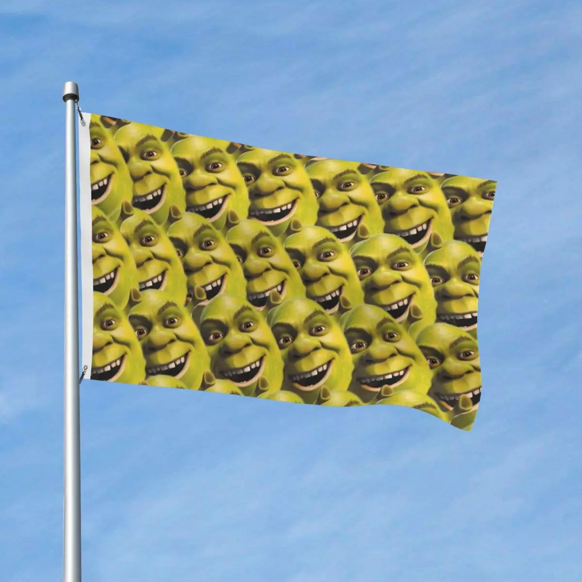 Funny Shreks Pattern Flag Indoor Outdoor Banner Polyester Decoration Fade Proof 2x3 3x5 4x6 5x8 FT Flags