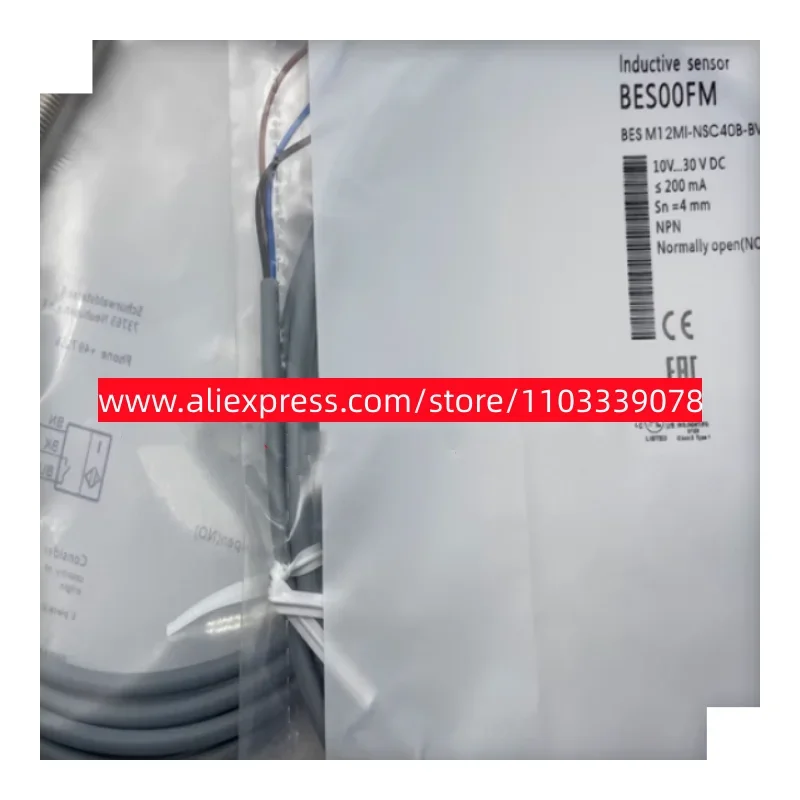 

4 шт. новый часто открытый датчик третьей линии NPN BES00FM BES M12MI-NSC40B-BV02