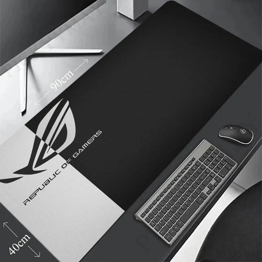 A-ASUS tapis de souris de jeu 900 × 400 tapis de souris Gamer Xxl tapis de souris accessoires de bureau clavier tapis Long tapis de bureau d'ordinateur