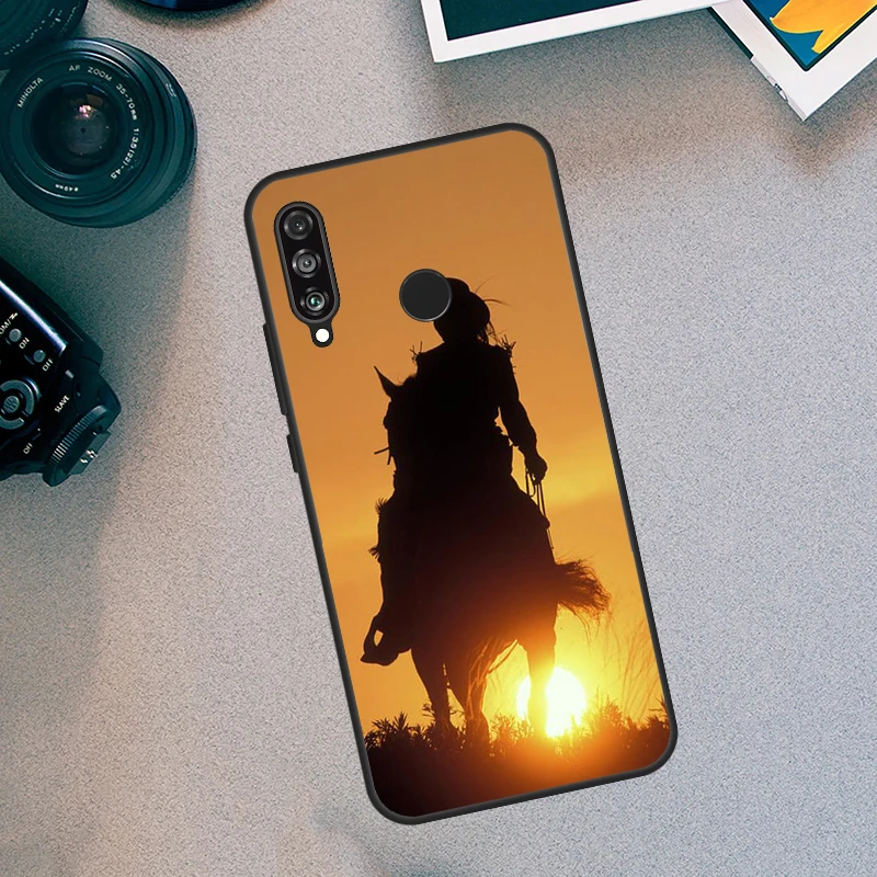 رايدر روديو راعية البقر لهواوي نوفا Y70 Y91 Y72 Y73 Y60 Y90 Y61 8i 7i 11i 12i 12s 9 10 SE P20 P30 P40 لايت