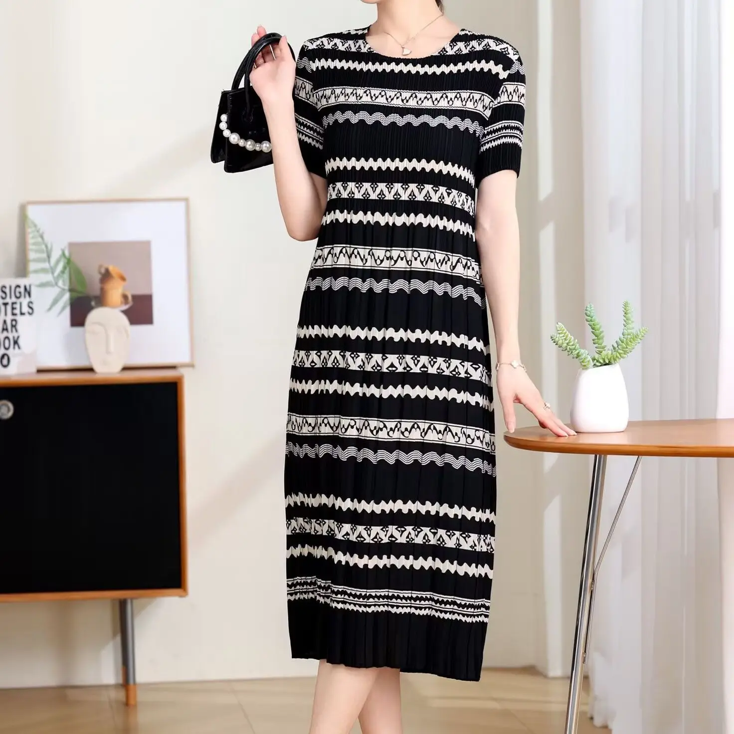 

Summer new fashionable high-end vestidos de noche juveniles vestidos summer dress Loose