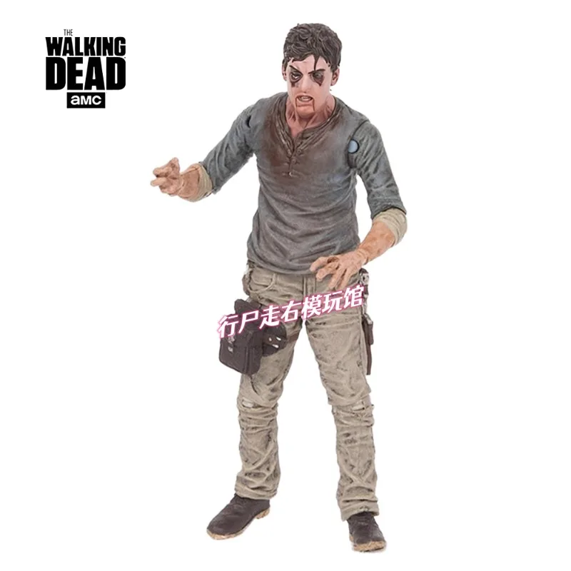 The Walking Dead Flu Zombie Hand-made MacFarlane 5-inch Joint Movable Horror Action Figure Toy