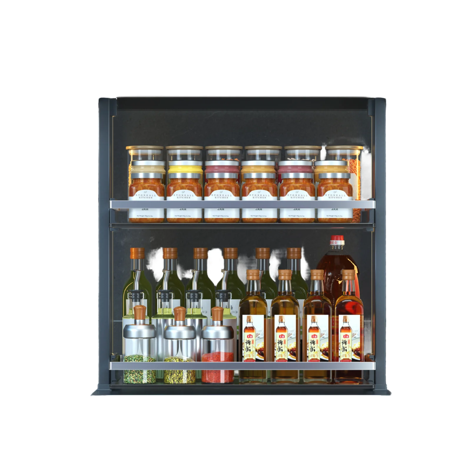 

TLF Reserve Chinese Factory Wholesale Modern Minimalist Style Smart Kitchen Lifting Cabinet