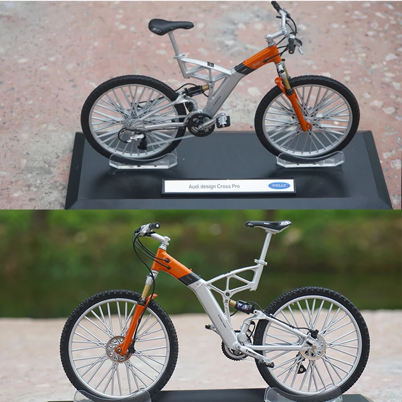 1:10 Scale BMW Simulation Alloy Bike Model Road Mountain Bicycle Static Display Souvenir Decoration Toy Gift