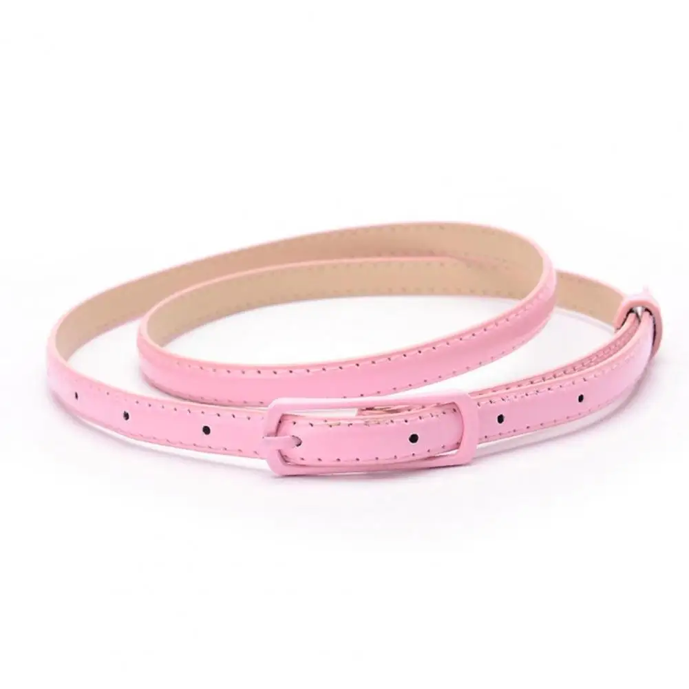 Belt for Women 2023 Thin Style Adjustable Faux Leather Women Waist Belt for Daily Wear ceinture femme ремень женский