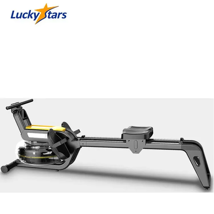 New Home Commercial Gym Fitness Equipment Water Rower Machine Portable Cardio Training Rowing Machine