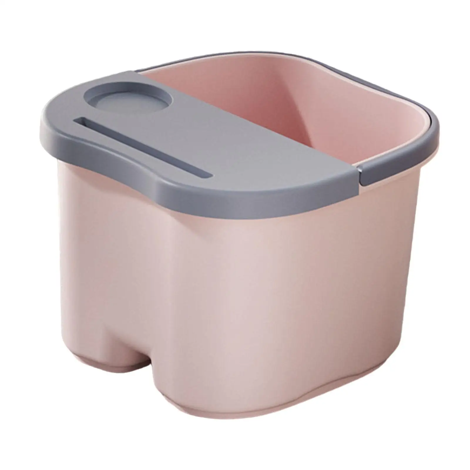 

Легкая ванночка для ног для женщин и мужчин, для дома и общежития, для замачивания ног, пальцев ног и лодыжек, с ручкой и крышкой