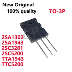 5/PCS New Original 2SA1302 2SA1943 2SC3281 2SC5200 TTA1943 TTC5200 TO-3 In Stock