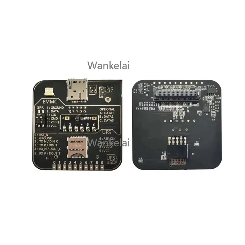 بائع الذهب F64 Box Jtag Flash64 pour Z3X Easy JTAG Plus Box Ultra avec EMMC UFS BGA 153. 254. محول شهية ISP 297، بونت
