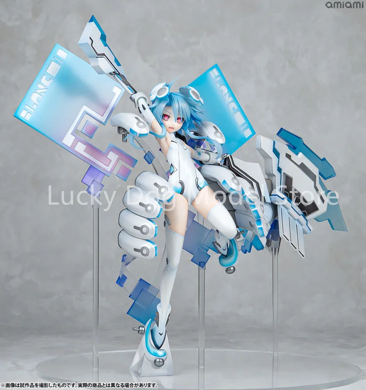 AmiAmi x AMAKUNI Original:Hyperdimension Neptunia White Heart 1/7 PVC Action Figure Anime Model Toys Collection Doll Gift