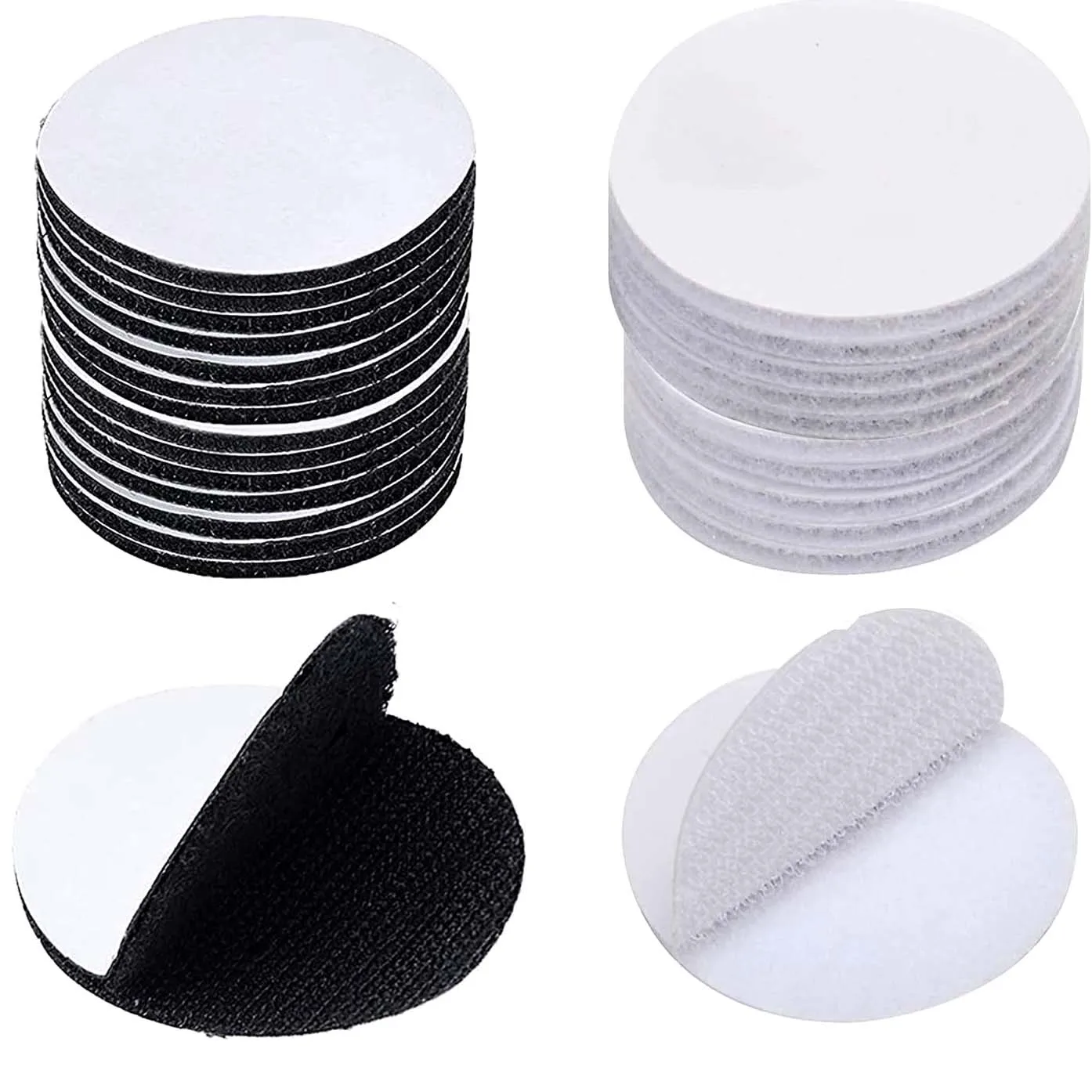 

5/10Pairs Self Adhesive Fastener Dots Hook Loop Strong Tape With Stickers Adhesive Tape For Home Bed Sheet Sofa Mat 50/60mm