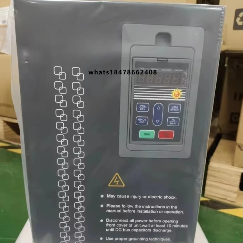 AE300-01-055G-T4 75HP 55KW Hybrid Solar Submersible Water Pump Inverter Controller AC+DC Input CE Certified 220/380V