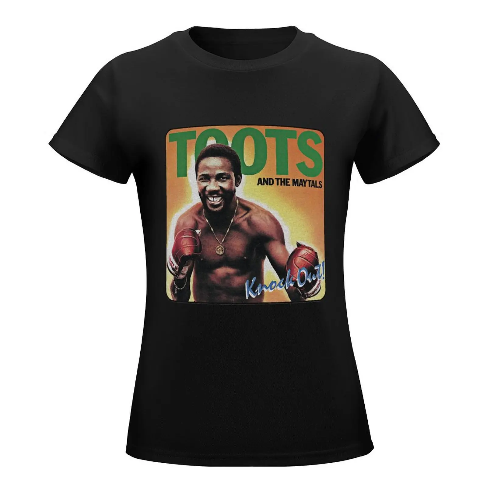 Vintage Photograp Toots Hibbert And The Maytals Knock OutAwesome For Music Fan T-Shirt lady clothes Women t shirt