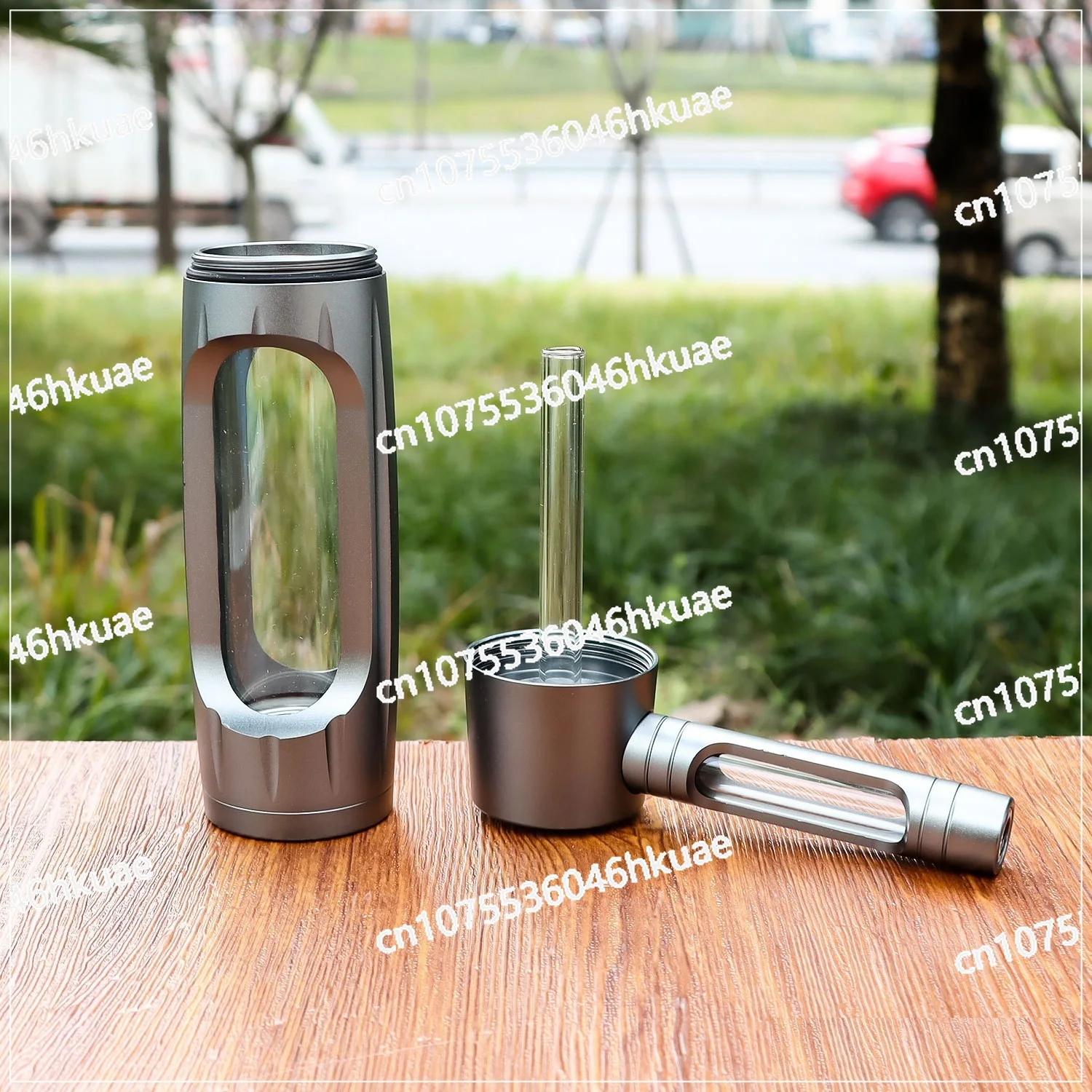 Water Pipe Portable Mini Pipes Gift of Health Metal Tube Filter Metal Popular Bottle