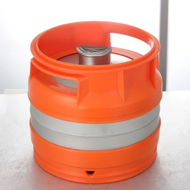 

5L plastic barrel 304 stainless steel beer barrel supper stall draft beer barrel well plate KEG