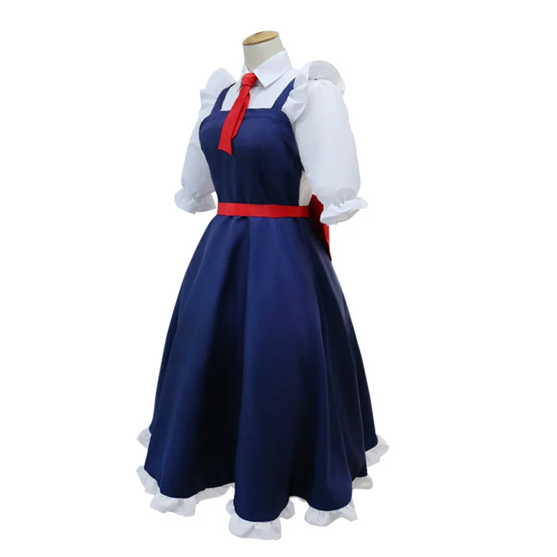 Disfraz de Anime de la dama de dragón Kobayashi Tohru, uniformes de sirvienta para fiesta de vacaciones, trajes de Cosplay de Halloween