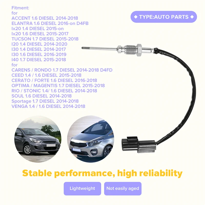 

Компактный датчик температуры для KIA Sportage SOUL STONIC RIO MAGENTIS OPTIMA FORTE CERATO CEED RONDO CARENS 39231-2A600