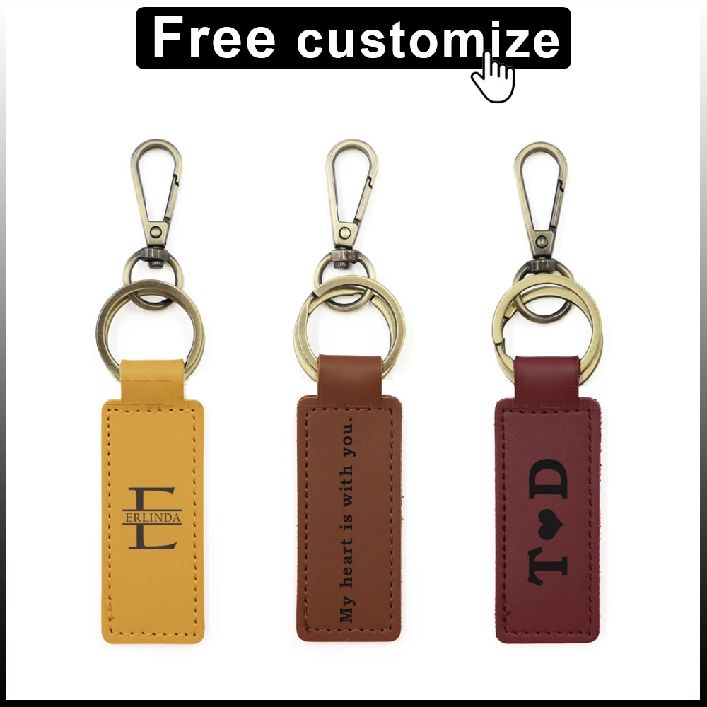 

Exquisite High-grade Key Chain for Women Men Personalized Leather Car Key Chain Pendant Accessories Gift Car Keychain