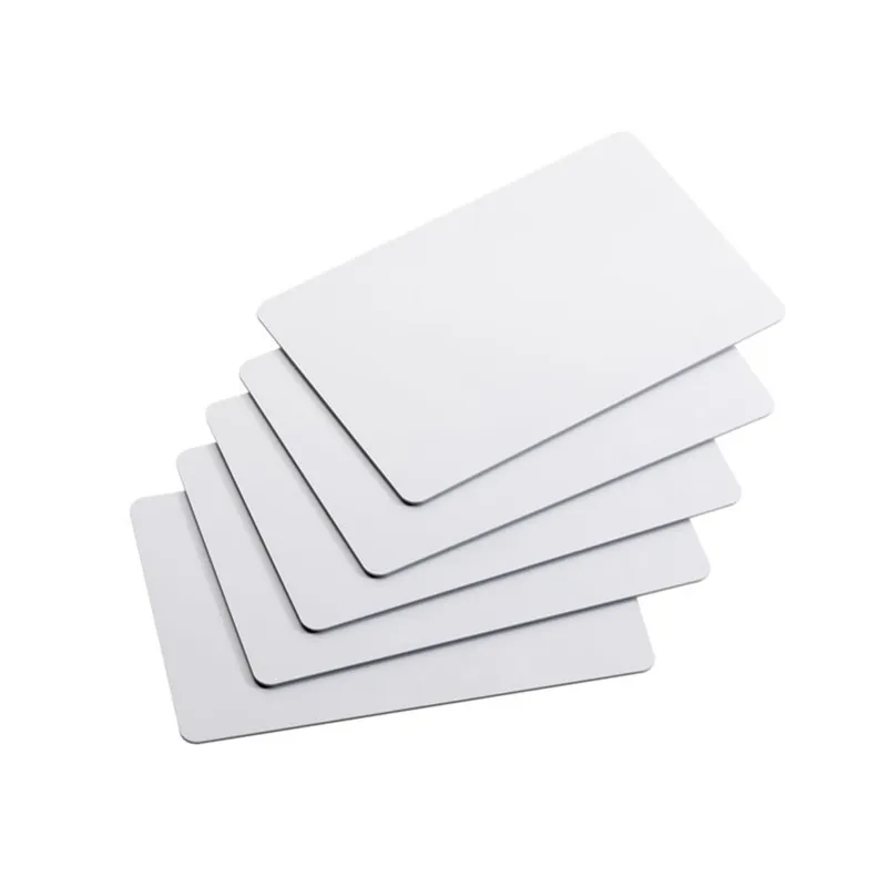 100PCs standard ntag213/215/216 inkjet/thermal printing cr80 30mil for printer printable white card NFC ISO blank card