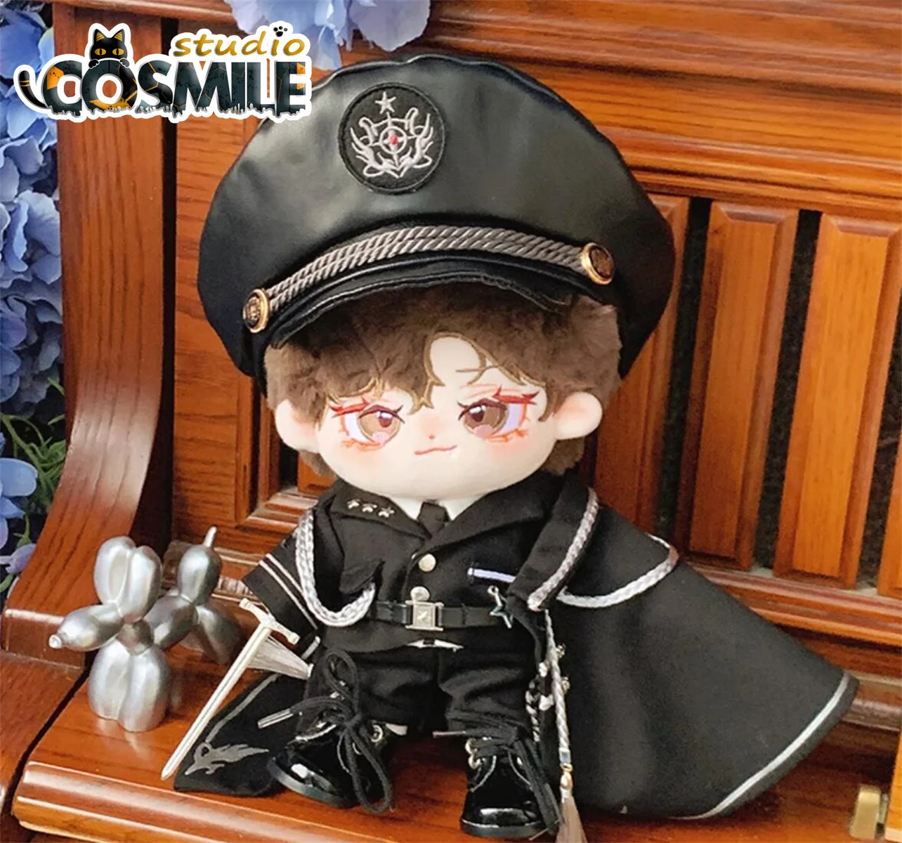 No attribute Vampire Hunter Knight Prince Knight King Costume Stuffed Plushie 20cm 30cm Doll Only Clothes Clothing Liming KN Dec