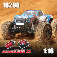 Meijiaxin brushless RC remote control car 16208 16207 16210 high-speed off-road big foot car remote control toy car