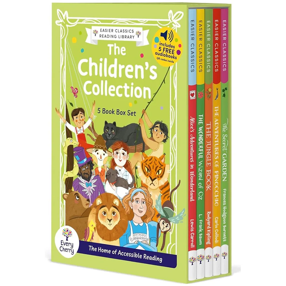 

Детская коллекция Easier Classics (5 КНИГОВ) Издательство Sweet Cherry
