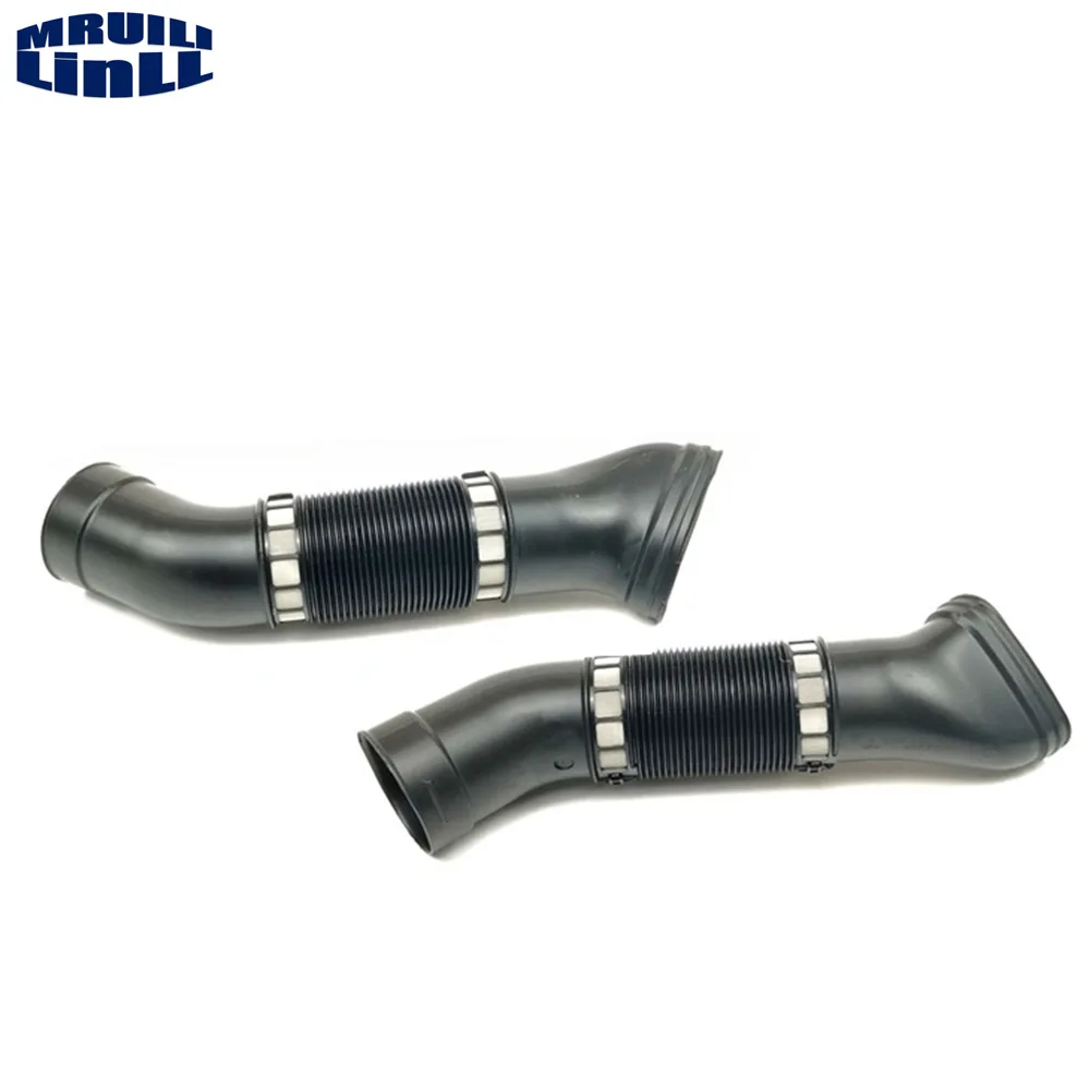 A Pair Engine Air Intake Duct Hose 1120943482 1120943582 For Mercedes Benz W220 S280 S320 S350 W211 E240 E320 2003-2008