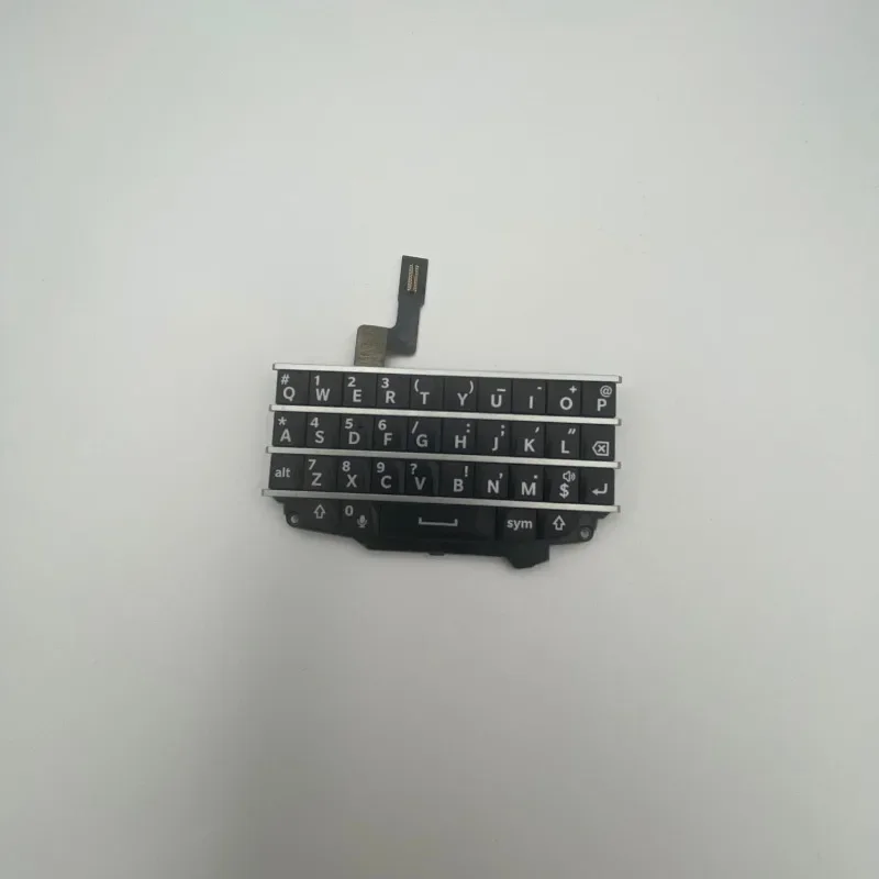 For BlackBerry Q10 Mobile Phone English Keyboard Button with Flex Cable Replacement Parts