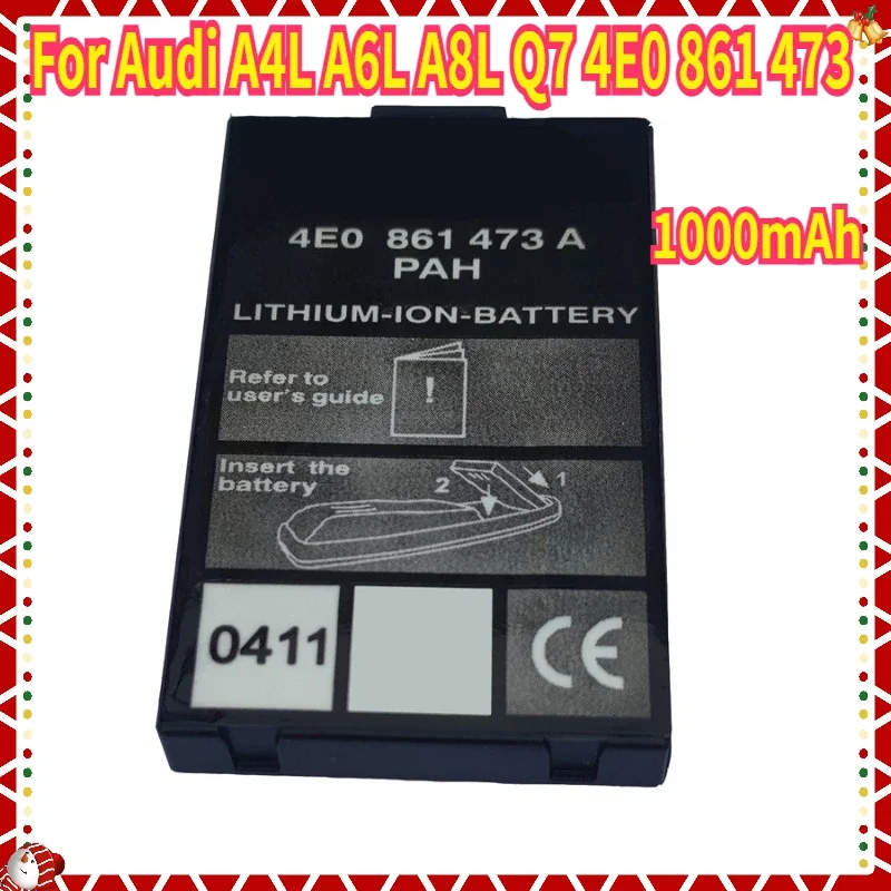 

1000mAh 4E0 861 473 A Car Phone Battery for Audi A4L A6L A8L Q7