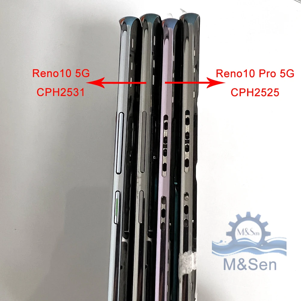 Original AMOLED For Oppo Reno10 5G CPH2531/ PHW110 LCD Screen Display+Touch Frame For Reno 10 Pro CPH2525 /10 Pro China PHV110