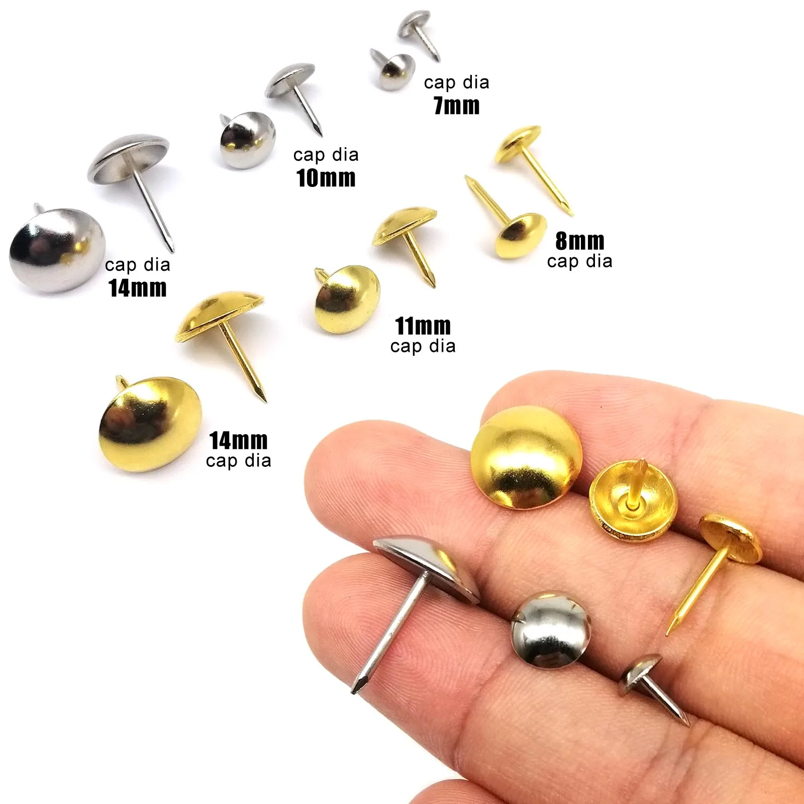 Upholstery Tacks Nail For Sofa Antique Silver Color Decorative Nails Furniture Hardware