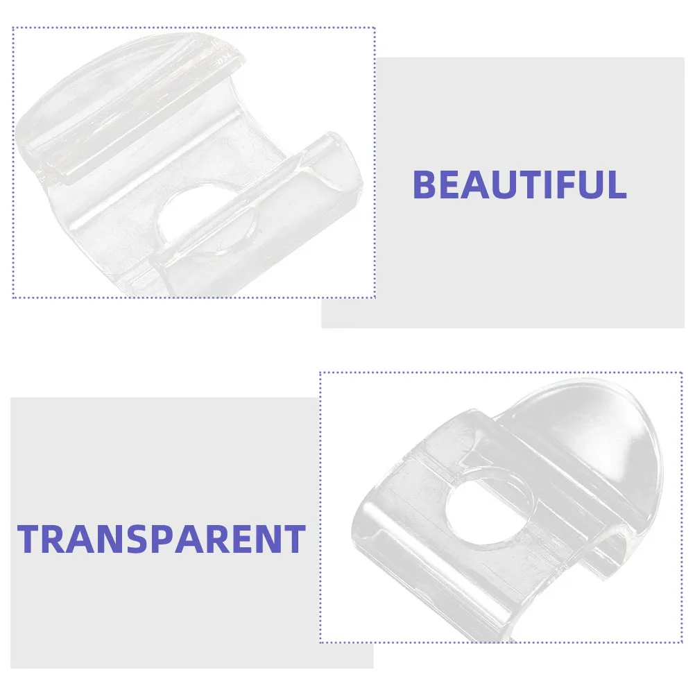 8 قطعة ستائر لاسلكية مقابض سحب ملحقات أعمى دوارة شفافة قطع غيار سهلة التركيب لستارة ظلال النوافذ