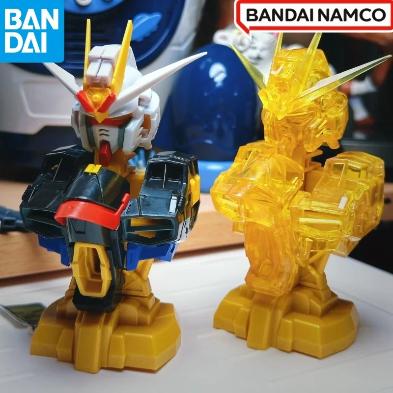 

Bandai натуральная Gundam MS MECHANICAL BUST 06, игрушки Gashapon, аниме-фигурки Strike Freedom Gundam Type 2, сборная модель, подарки для детей