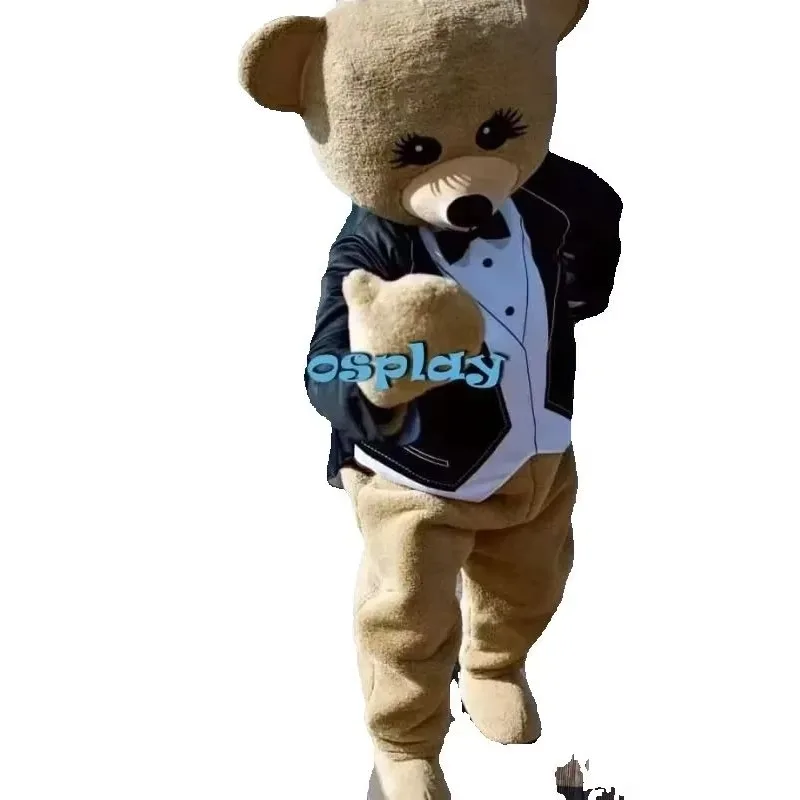 

Disney Brown Bear Mascot Costume Teddy Bear Walking doll clothes Halloween Christmas Show outfits
