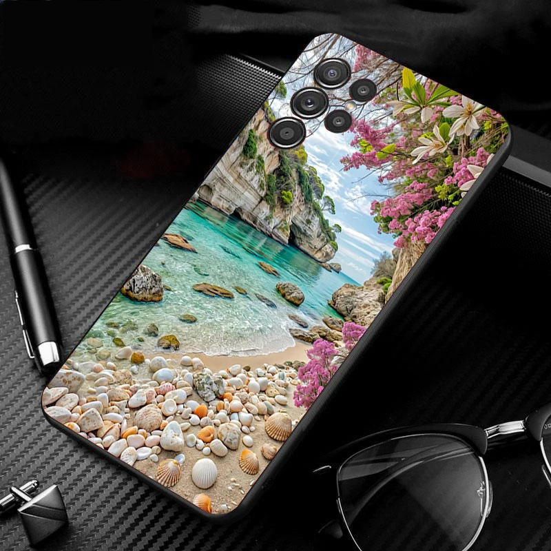 Travel Beautiful Sceneary Phone Case For Samsung Galaxy S26 Ultra S25 S24 S23 S22 S21 Plus S24 S23 S20 S26FE Cover