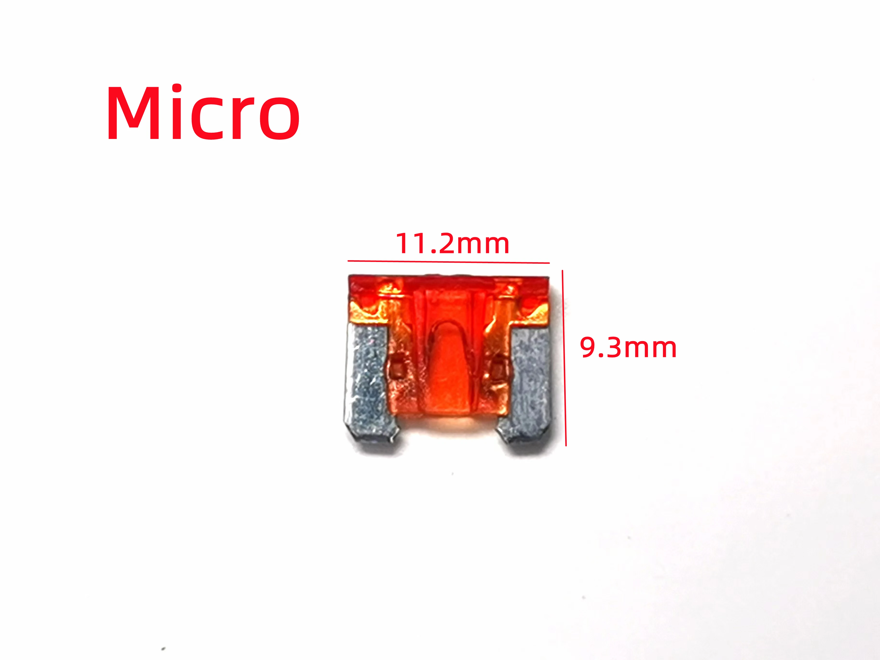 Bezpieczniki standardowy Mini Micro 2 bezpiecznik samochodowy 2A 3A 5A 7.5A 10A 15A 20A 25A 30A 35A 40A Amp klip zestaw bezpieczników dla samochodów ciężarowych Mini małych średnich — zdjęcie 6