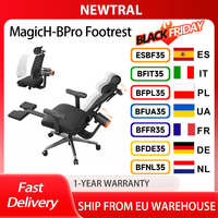 NEWTRAL MagicH-BPro Ergonomic Chair with Footrest, Tailored, Ultimate Comfort, Auto-Following Backrest Headrest, Adaptive Lower
