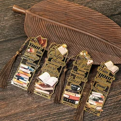 Motivational Bookmarks Inspirational Metal Bookmark Set Inspirational Bookmarks For Book Lovers Writers Readers