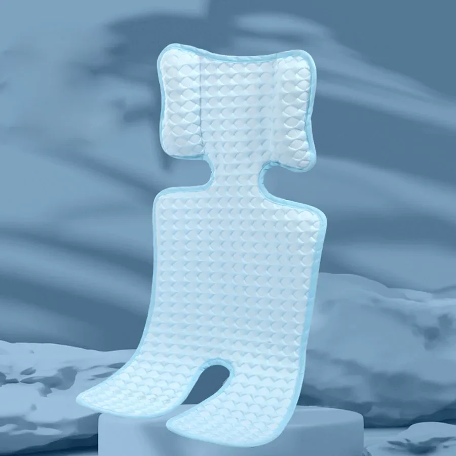 여름 아기 유모차 매트 멋진 통기성 면화 부드러운 아기 유모차 수면 쿠션 빨 수있는 야외 유모차 액세서리 좌석 쿠션