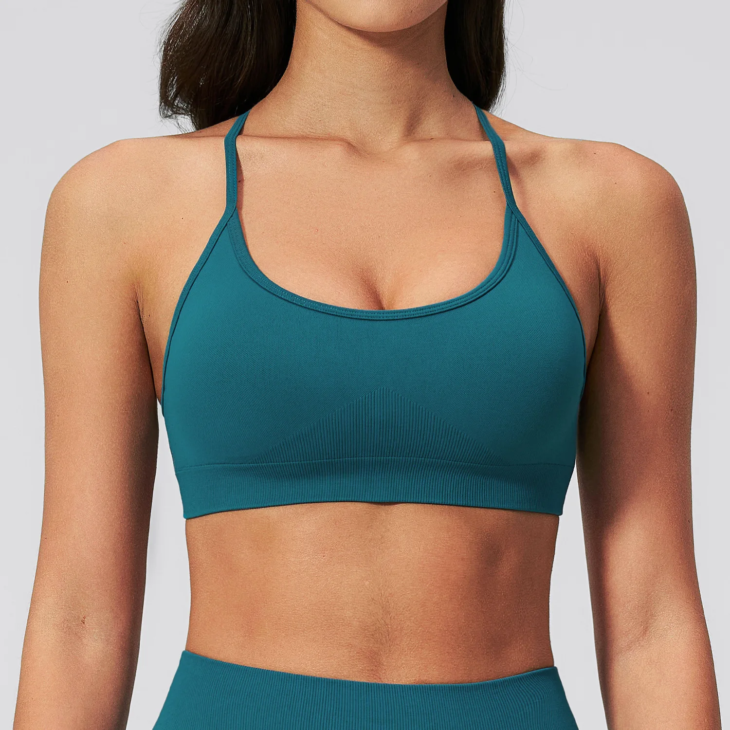 Naadloze sportbeha voor dames, - Pilates Yoga Logo recensie en prijs